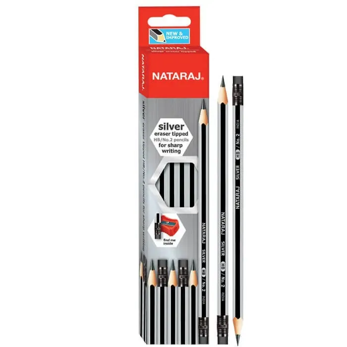 Nataraj-Silver-Pencils-2HB-12.webp