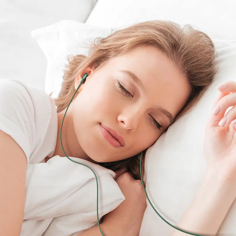 Hoco M89 Sleep Wire Controlled With Mic Earphone 4.webp