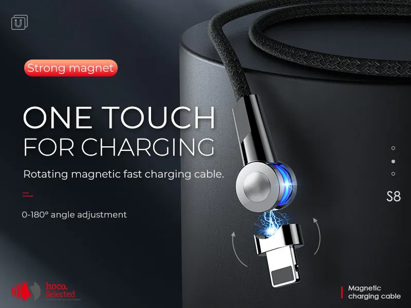 Hoco S8 Magnetic Charging Cable9.webp