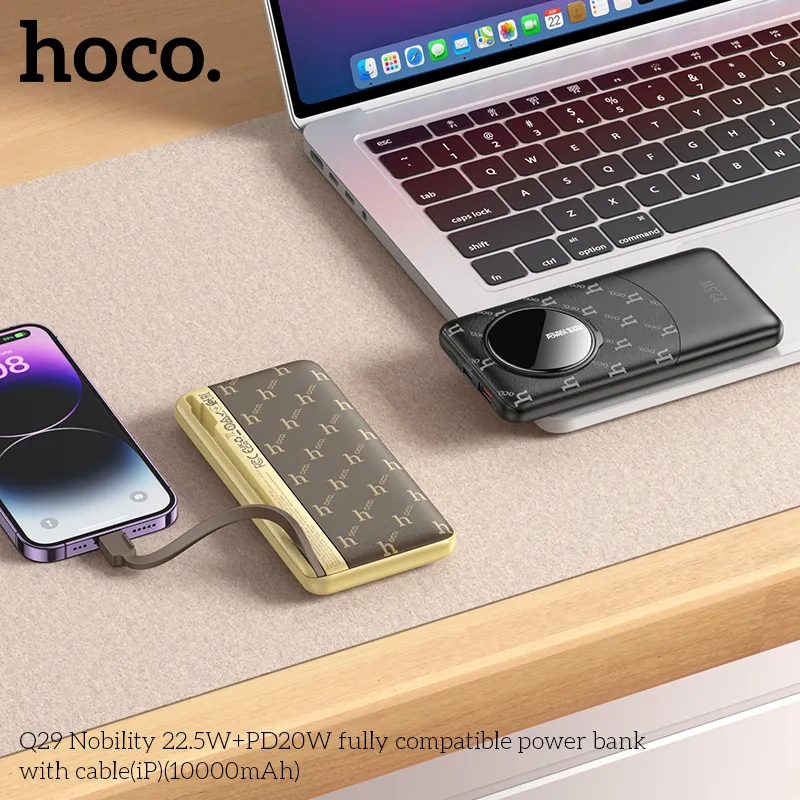 Hoco Q29 10000MAH IP Cable,Comes Power Bank3.webp