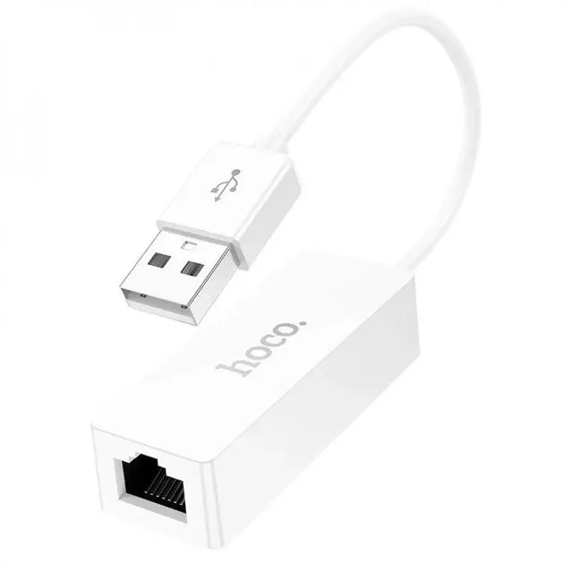 Hoco UA22 Converter OTG Ethernet adapter( USB-A to RJ45)2.webp