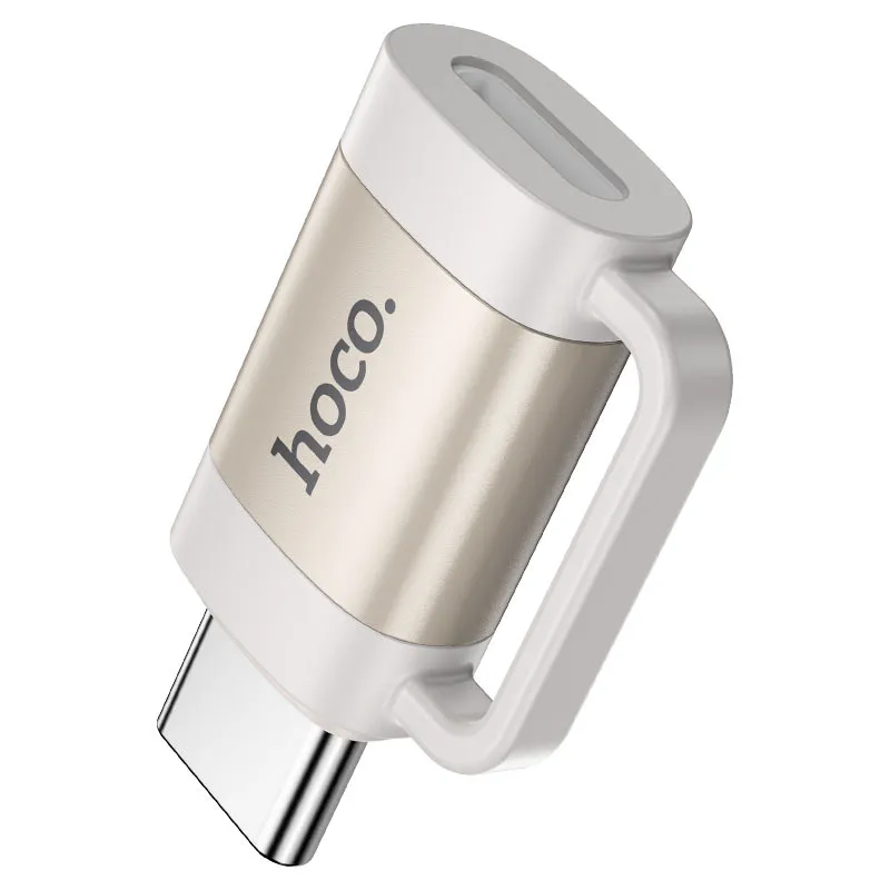 Hoco UA31E Converter (Data Adapter USB-C Male to IP Female)4.webp