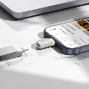 Hoco UA31E Converter (Data Adapter USB-C Male to IP Female)2.webp