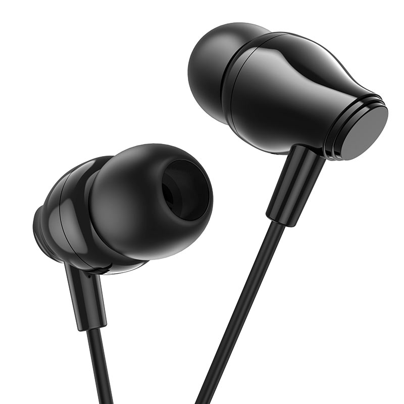 [BM61BK] Borofone BM61 Wanderer Universal Comfortable Mic Earphone (Black)