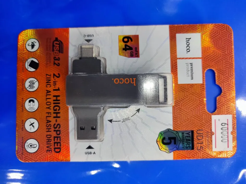 [UD15128] Hoco UD1564 OTG Memory Stick (64GB)