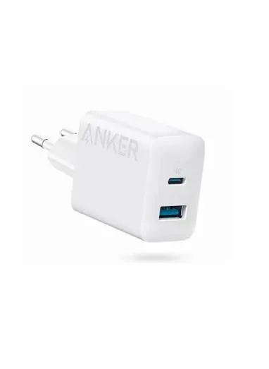 [A2348621] Anker Charger 20W (2 Port) White Adapter