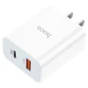 Hoco C97 Dual Singal Port Charger Head (White)