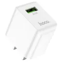 Hoco C98 Single Port QC3.0 Charger Head (White)
