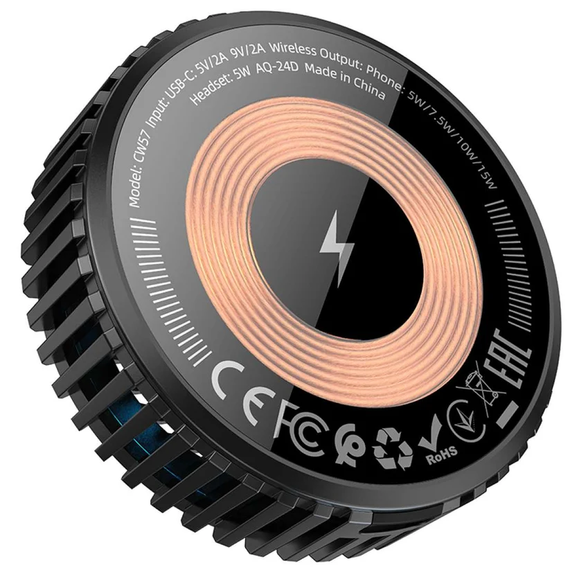 [CW57] Hoco CW57 Air-Cooled 15W Fast Charger Head