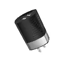 Borofone DBA26 Imperor PPS33W+QC3.0 Dual Port Charger Head (Black)