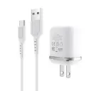 Borofone DBA25 Single Port QC3.0 AND Charger Set (White)