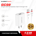 Gadget Max GC02 Speedy TC Cable Charger Set (White)