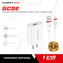 Gadget Max GC02 2.4A Single USB Port AND Speed Charger Set