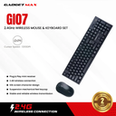 Gadget Max GI07 2.4GHZ Wireless Mouse & Keyboard Set (NPL-3/2023)