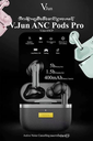 V.Jun ANC Pods Pro Earbuds (Bk)