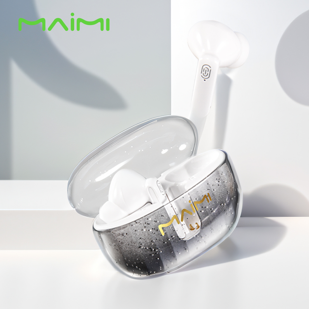 [D20] Maimi D20 Wireless Earbuds (Grey/Gold)