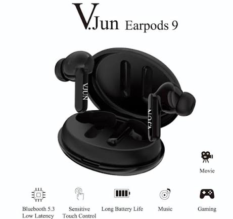 [EP9] V.Jun EP9 Earpods 9 (Bk)