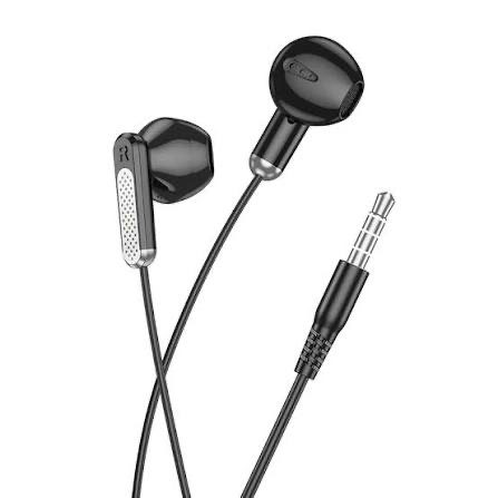 [BM89BK] Borofone BM89 Surpass Universal Stereo & Bass Mic Earphone (Black)