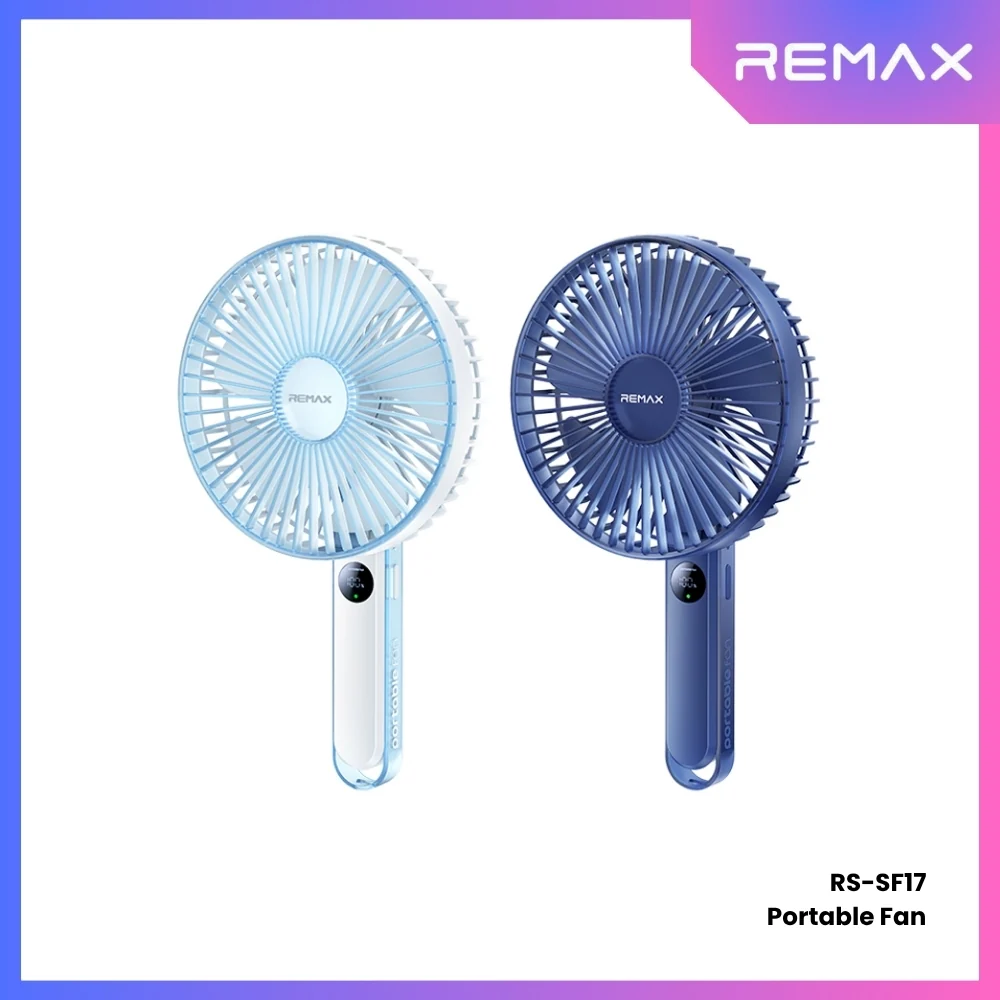 [01141887W] Remax-RS-SF17 Multi Functional Portable Fan (255475) (NPL-10/2025)