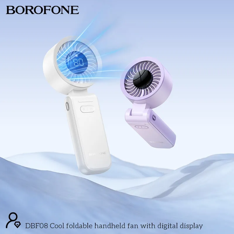 [DBF08] Borofone DBF08 Digital Handheld Fan