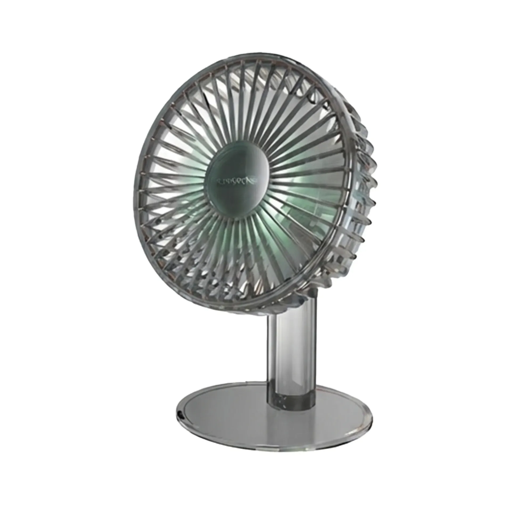 [DBF09] Borofone DBF09 Cool Moving Head Transparent With Desktop Fan