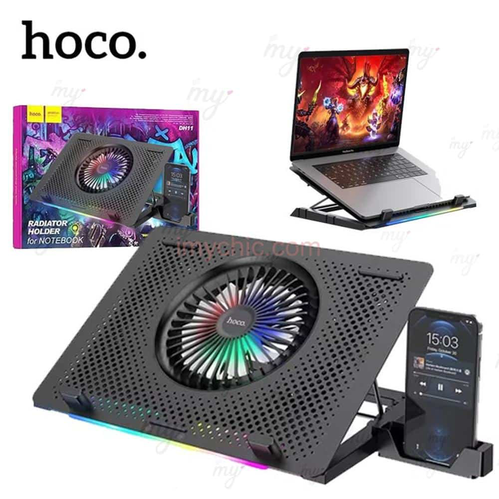 [DH11] Hoco DH11 Radiator Holder For Notebook(colling Fan)