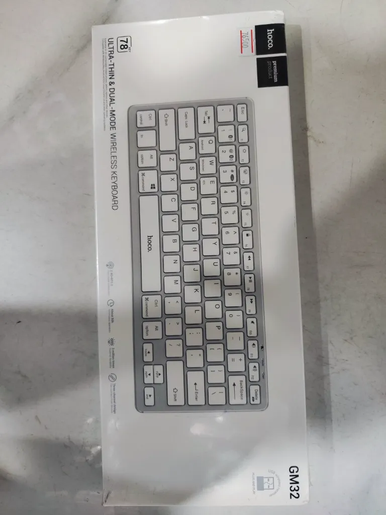 [GM32] Hoco GM32 Ultra-thin & Dual -Mode Wireless Keyboard