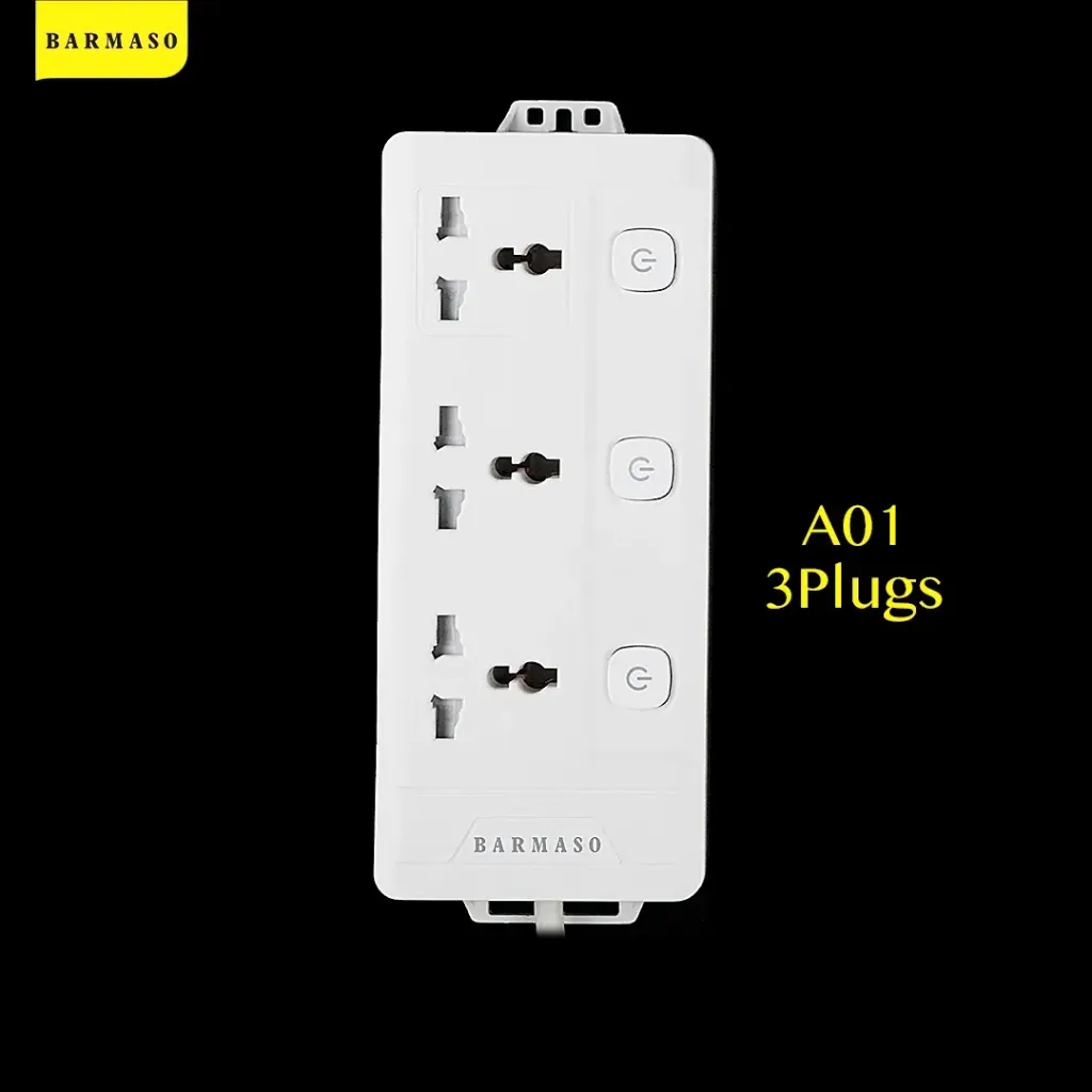 BARMASO - A01 Power Socket (3 Plugs)