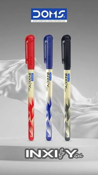 Doms 0087A Pocket Gel Pen Blue/ Black 0.5