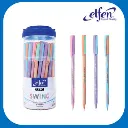 ELF BALL PEN LISO SWING ASST BLUE (1X5)