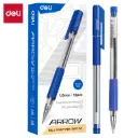 Deli - Arrow 1mm Ballpoint Pen Blue (01730 Ballpoint Pen) (1CTN*12C*12box*12's)