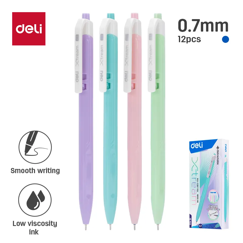 Deli - EQ03330 Ball Point Pen (03330 Ball Pen) (1CTN*12Box*12box*12's)