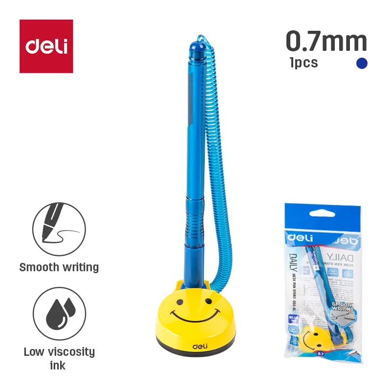 Deli - Daily Desk Pen Stand (50 Ball Point Pen) (1CTN*18Box*24's)
