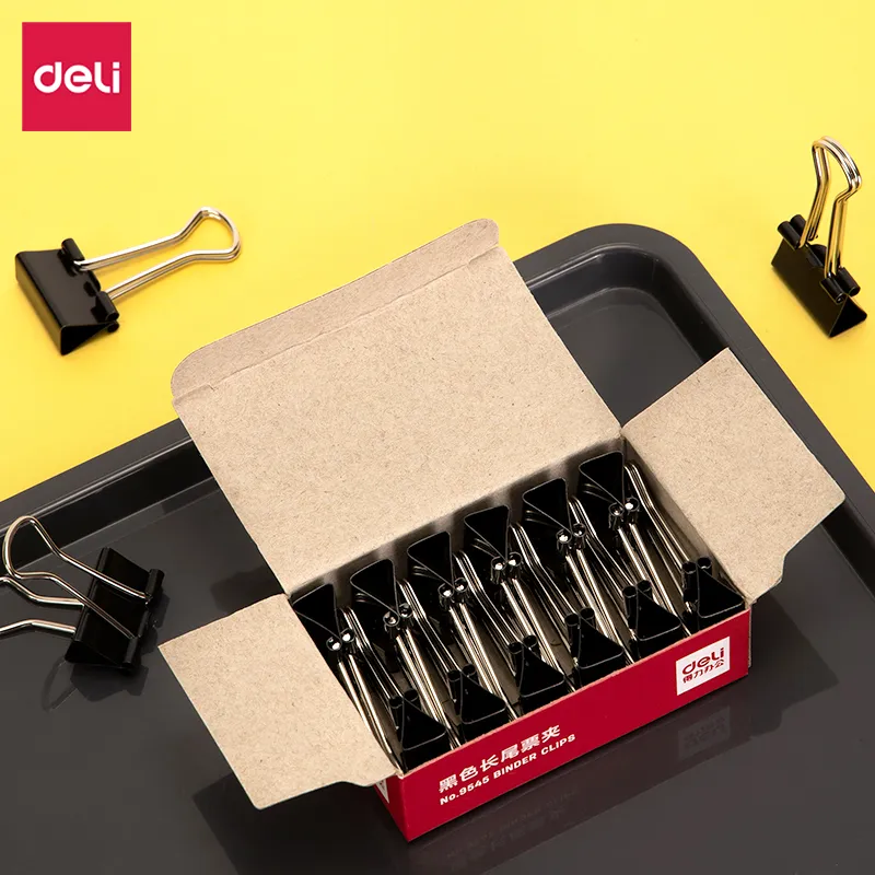 Deli - 9545 Binder Clip (1CTN*25Box*12box*12's)