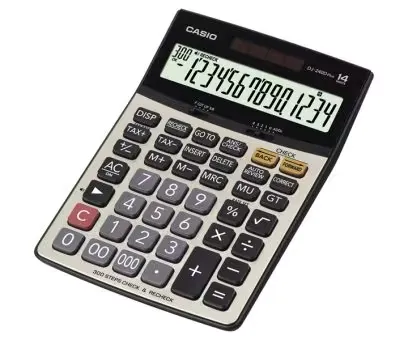 Casio DJ-240DPLUS-WA-DPW(PH)-14 Digits Electronic Calculator