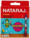 NATARAJ Washable Wax Crayons 8's