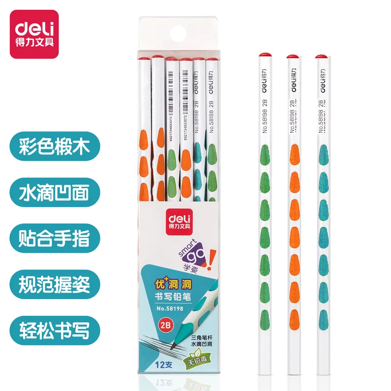Deli - 58198 Graphite Pencil (1CTN*24Box*12Dz)
