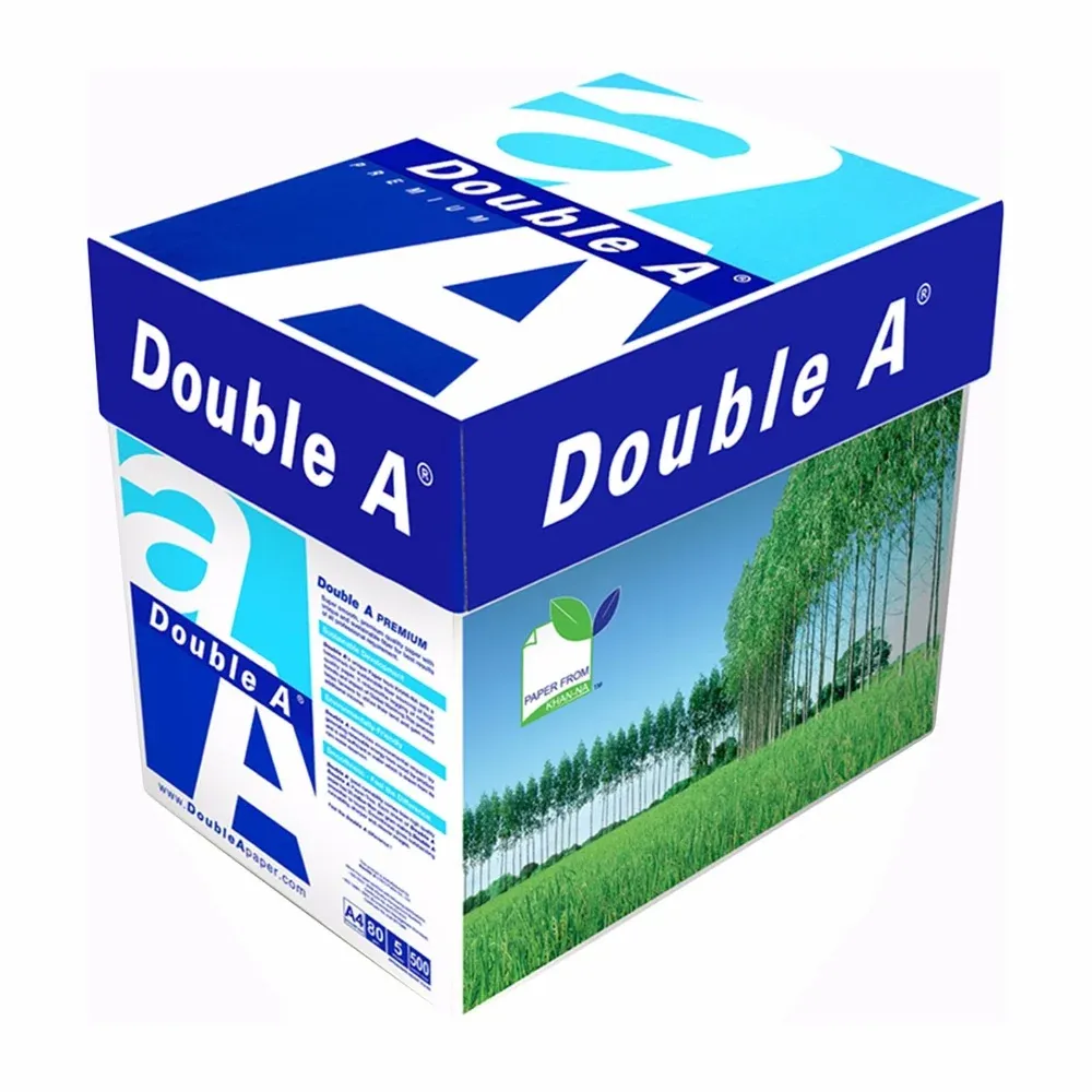 Double A Copy Paper A4 80 g (1Ctn x 5 Pcs)