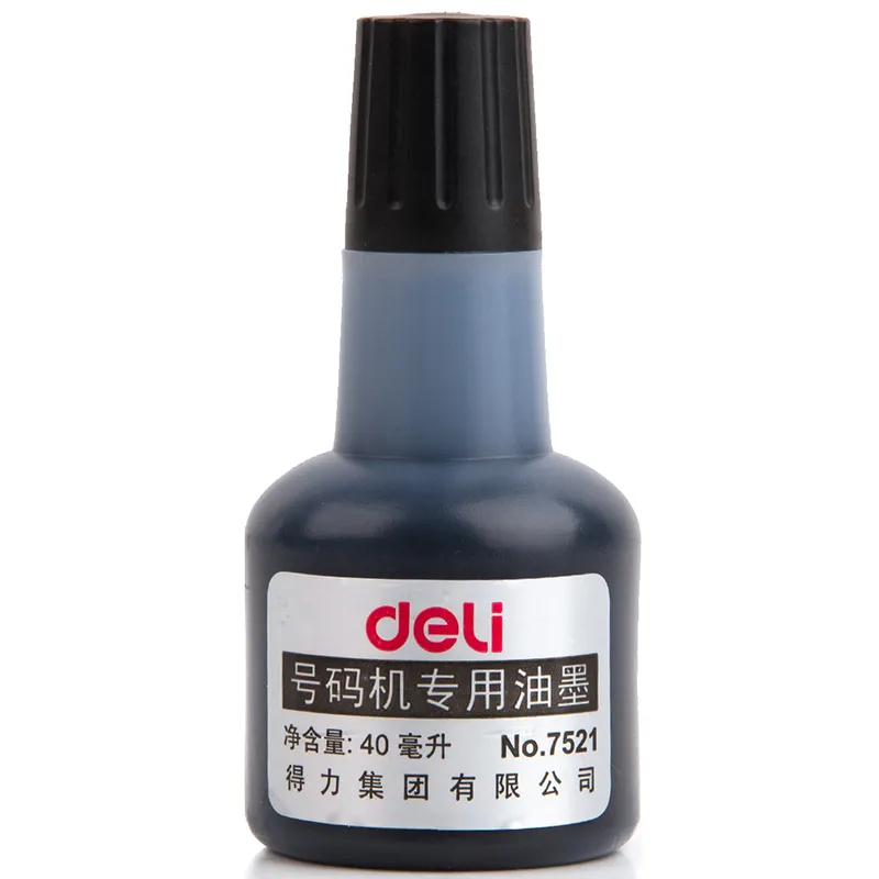 Deli - 7521 Date Stamp Ink (1CTN*12Box*12's)