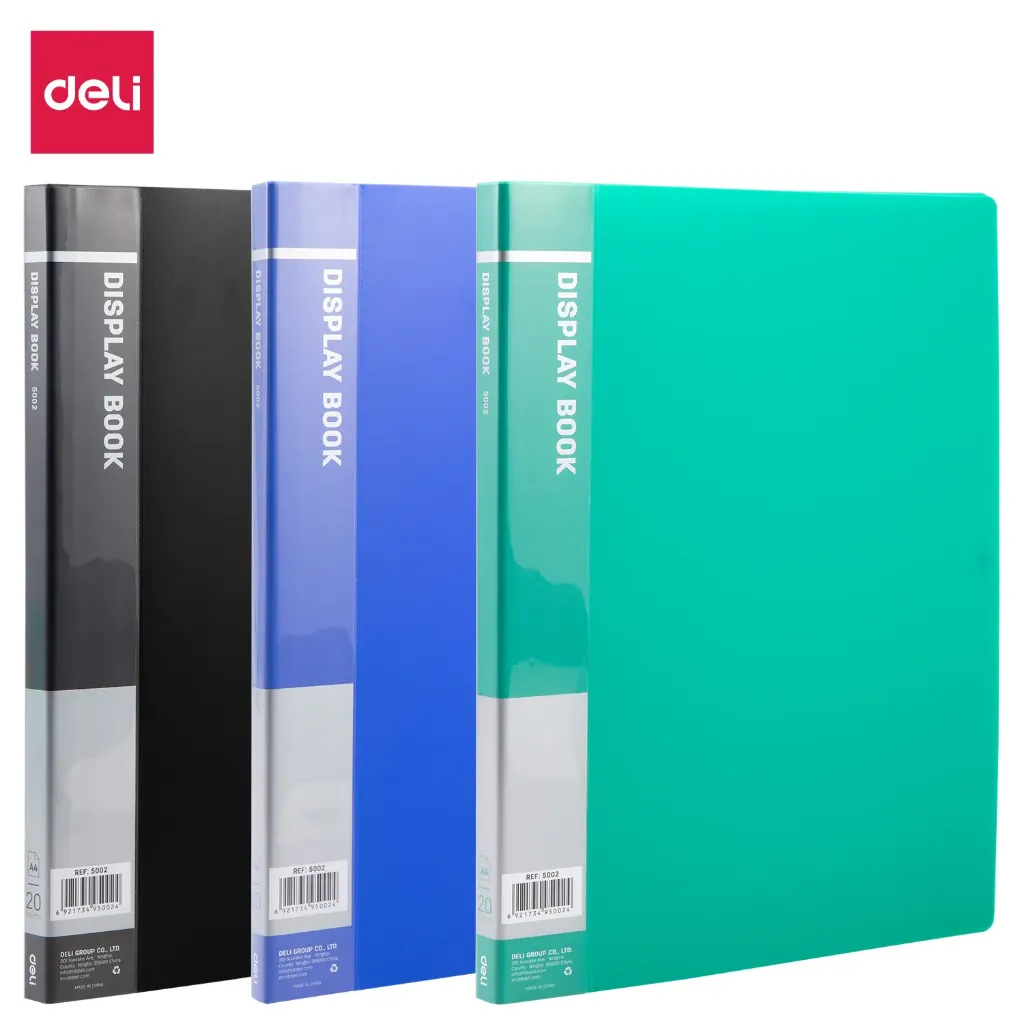 Deli - 5002 Display Book (1CTN*8Box*12's)