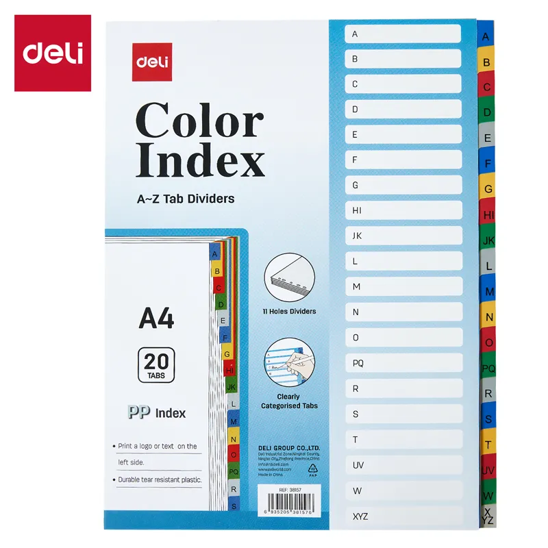 Deli - 38157 Sheet Divider (1CTN*2Box*60's)