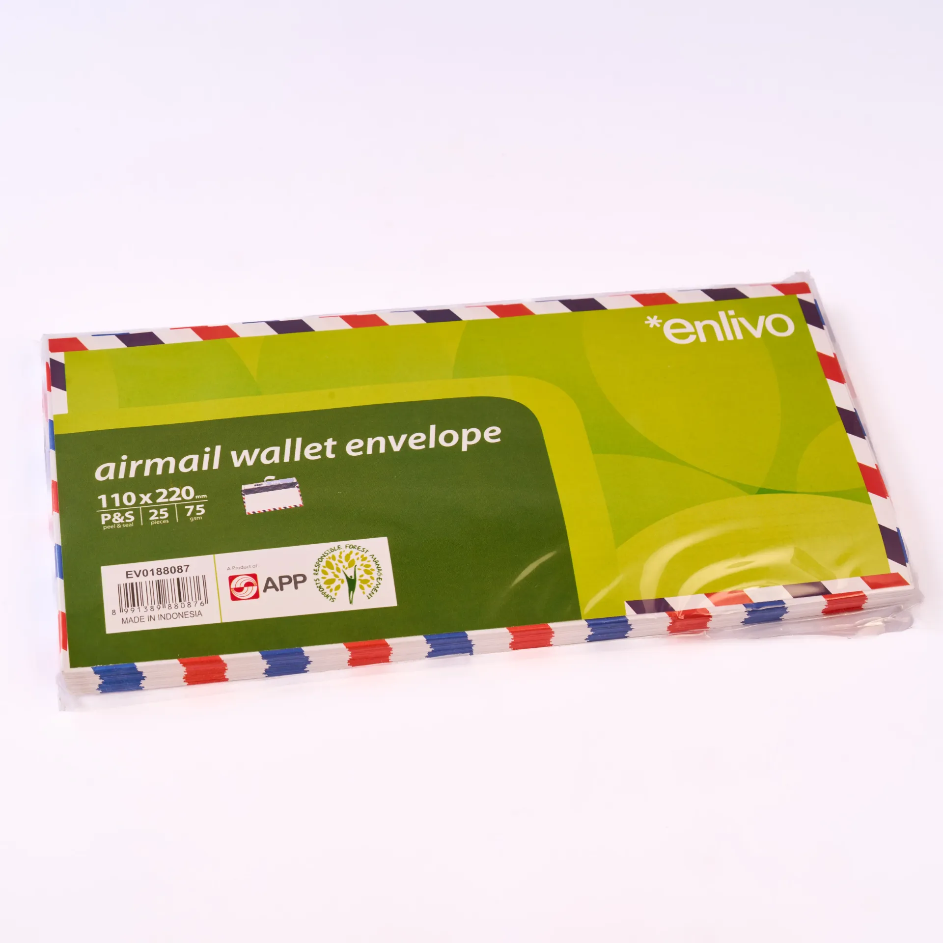 ENLIVO AIRWALLETENVE110X220 (L) Large x 25 pcs