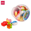 Deli - 03206 Eraser (1CTN*6Box*16box*4's)