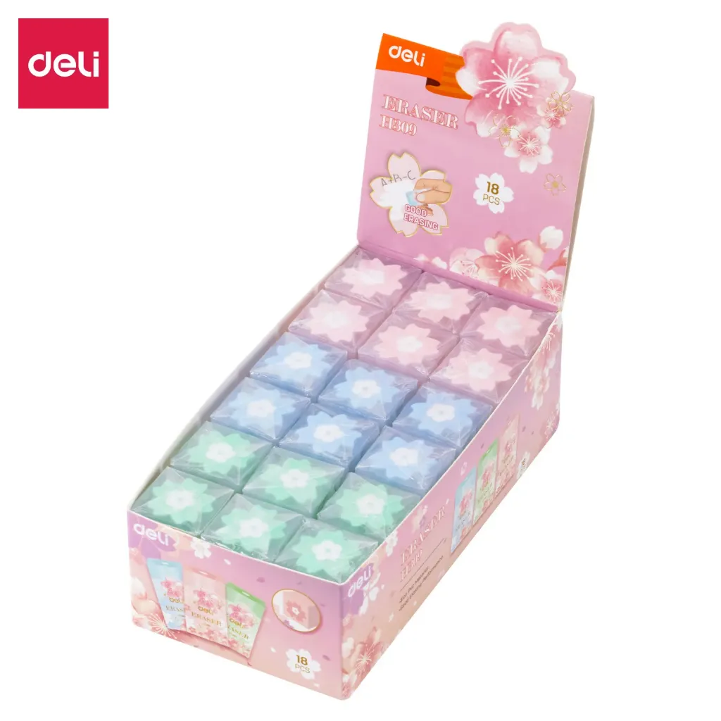 Deli - 309 Sakura Eraser (1CTN*36Box*18's)