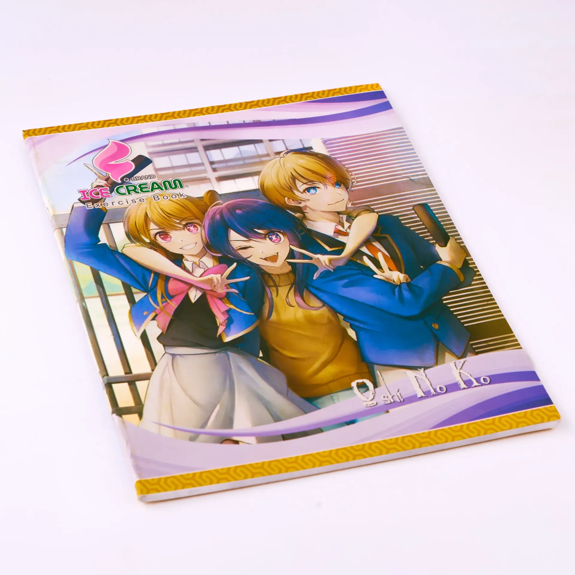 Q-Brand Ice Cream Graphic Book (1-Line) (1Ctn*24Dz*12Pcs)