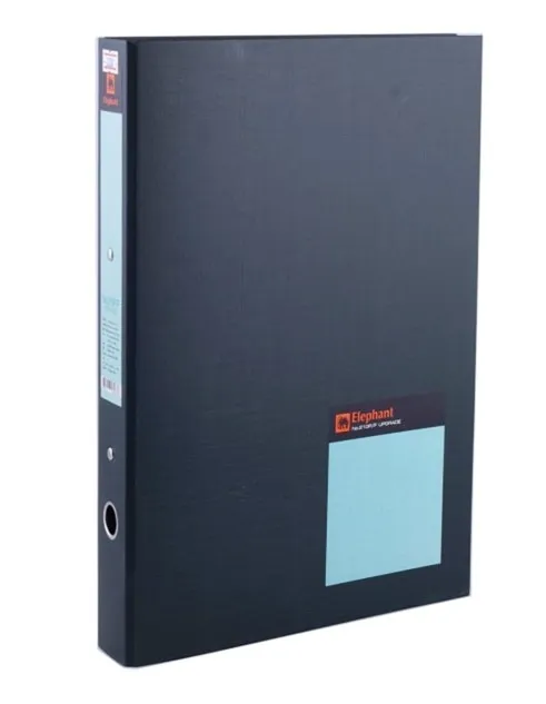 ELEPHANT BOX FILE 121A5 BLK 3"
