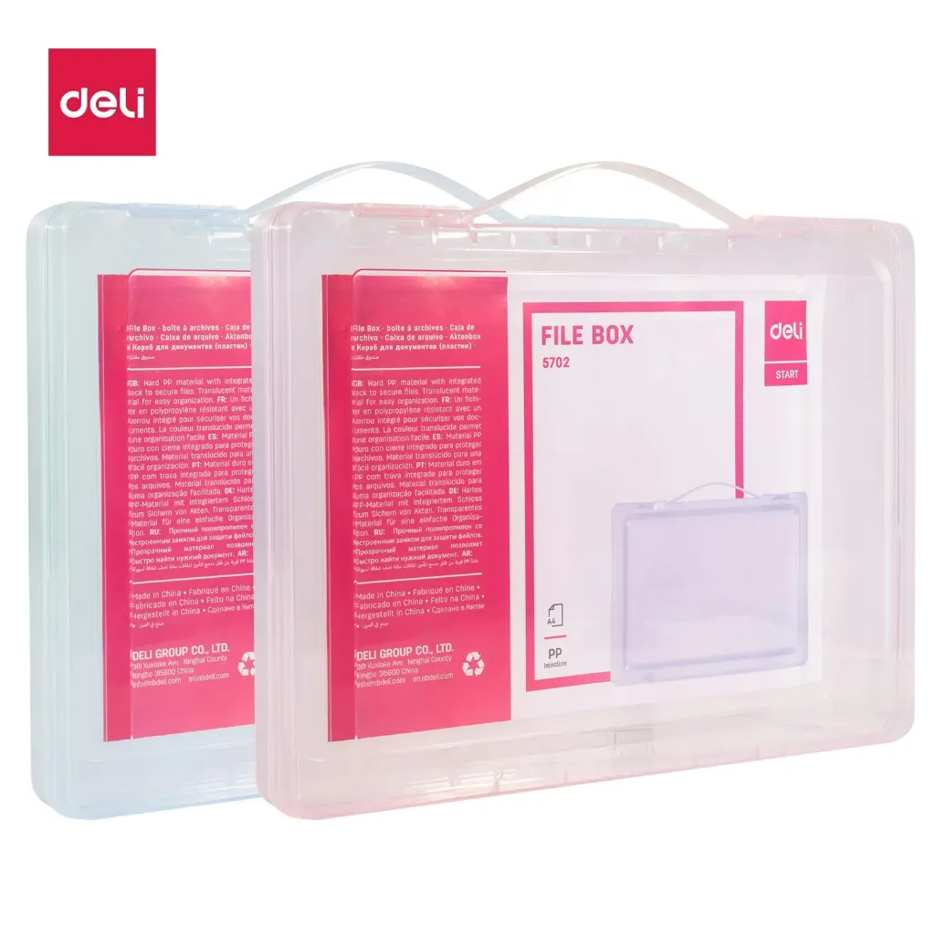 Deli - E5702 File Box (1CTN*3Box*12's)