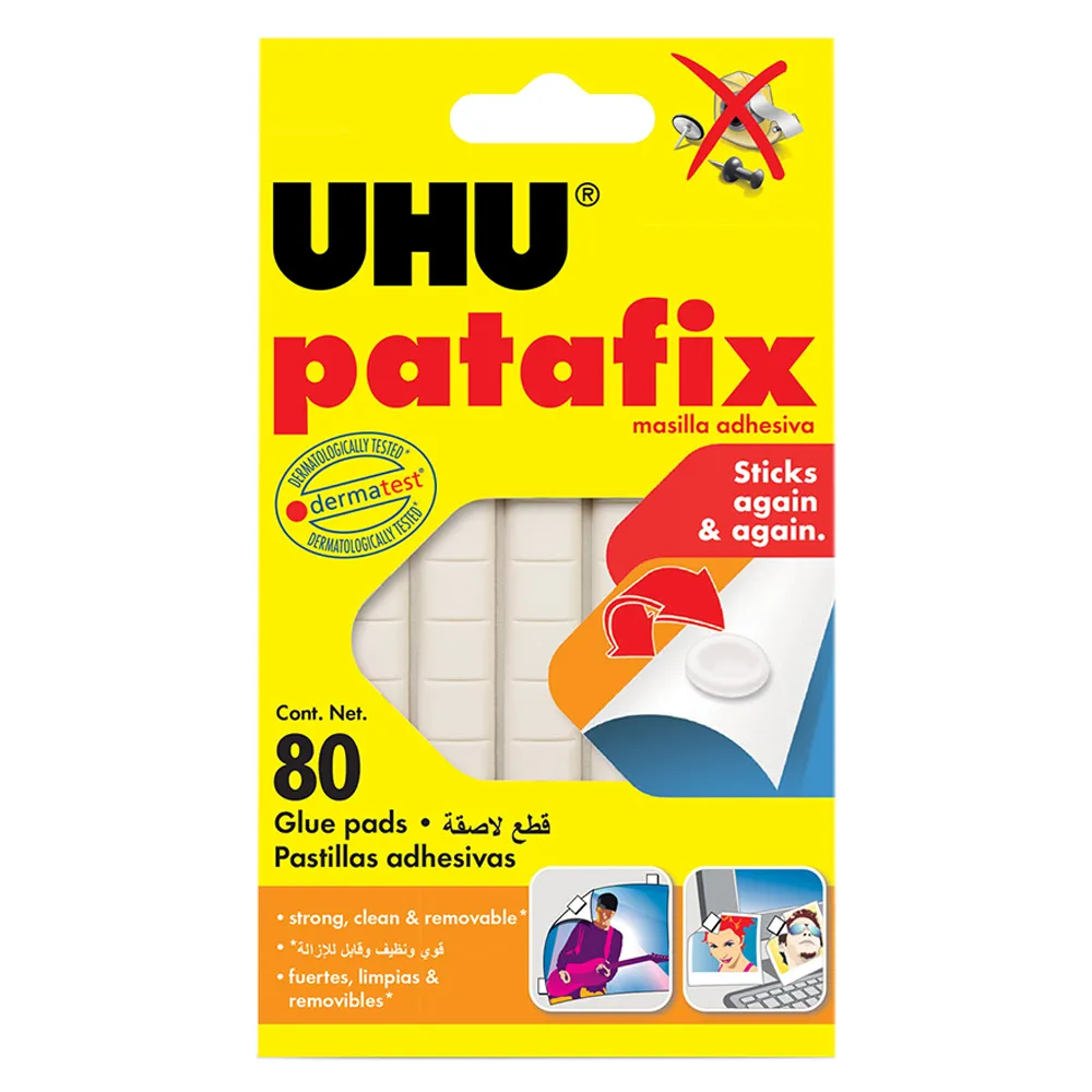 UHU Patafix Glue Pads 80pcs White