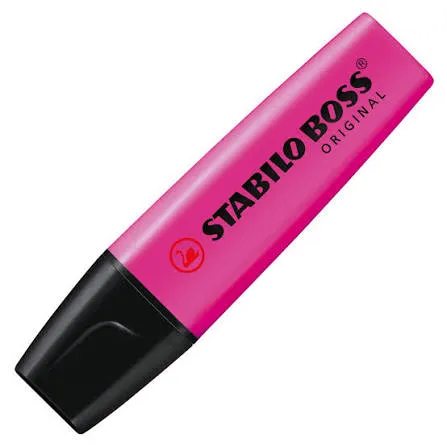 [7058] 7058 Stabilo Boss Highlighter Original (Pink)