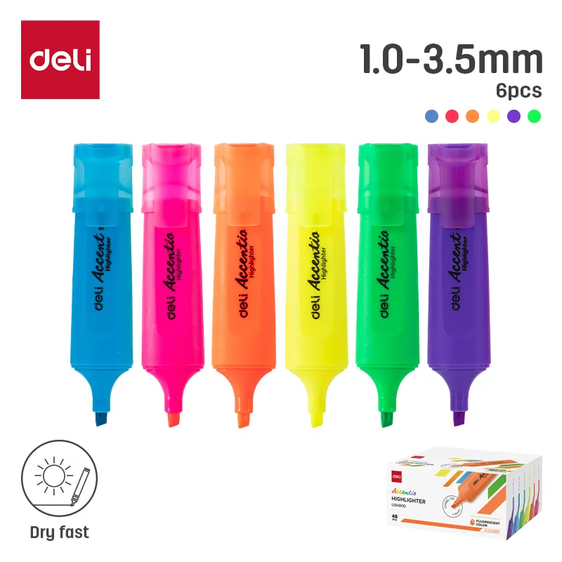 Deli - 84900 Highlighter (1CTN*8Box*3box*48's)